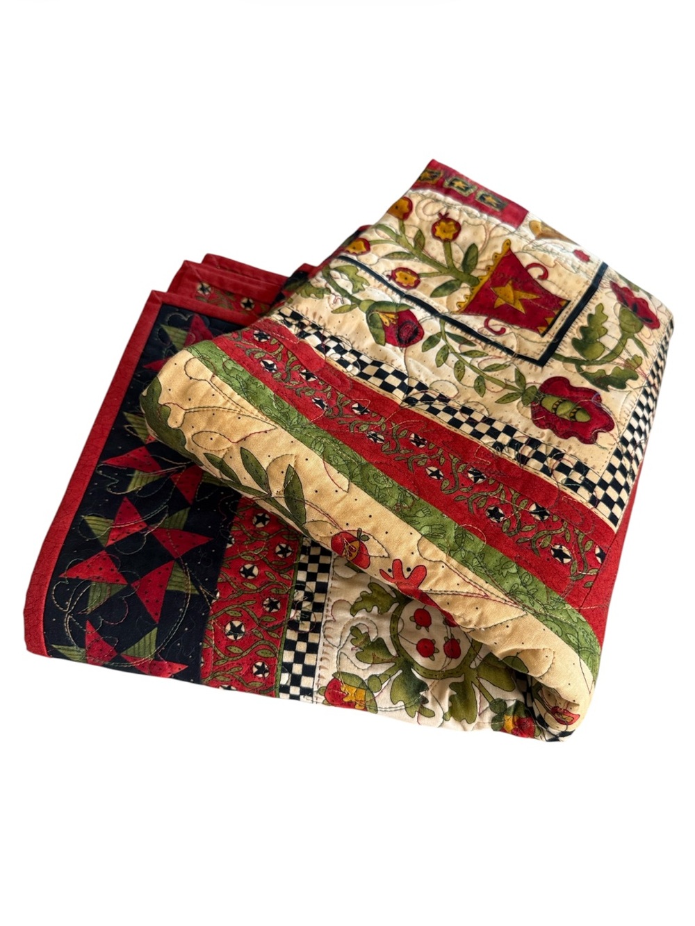 Beautiful handmade quilt